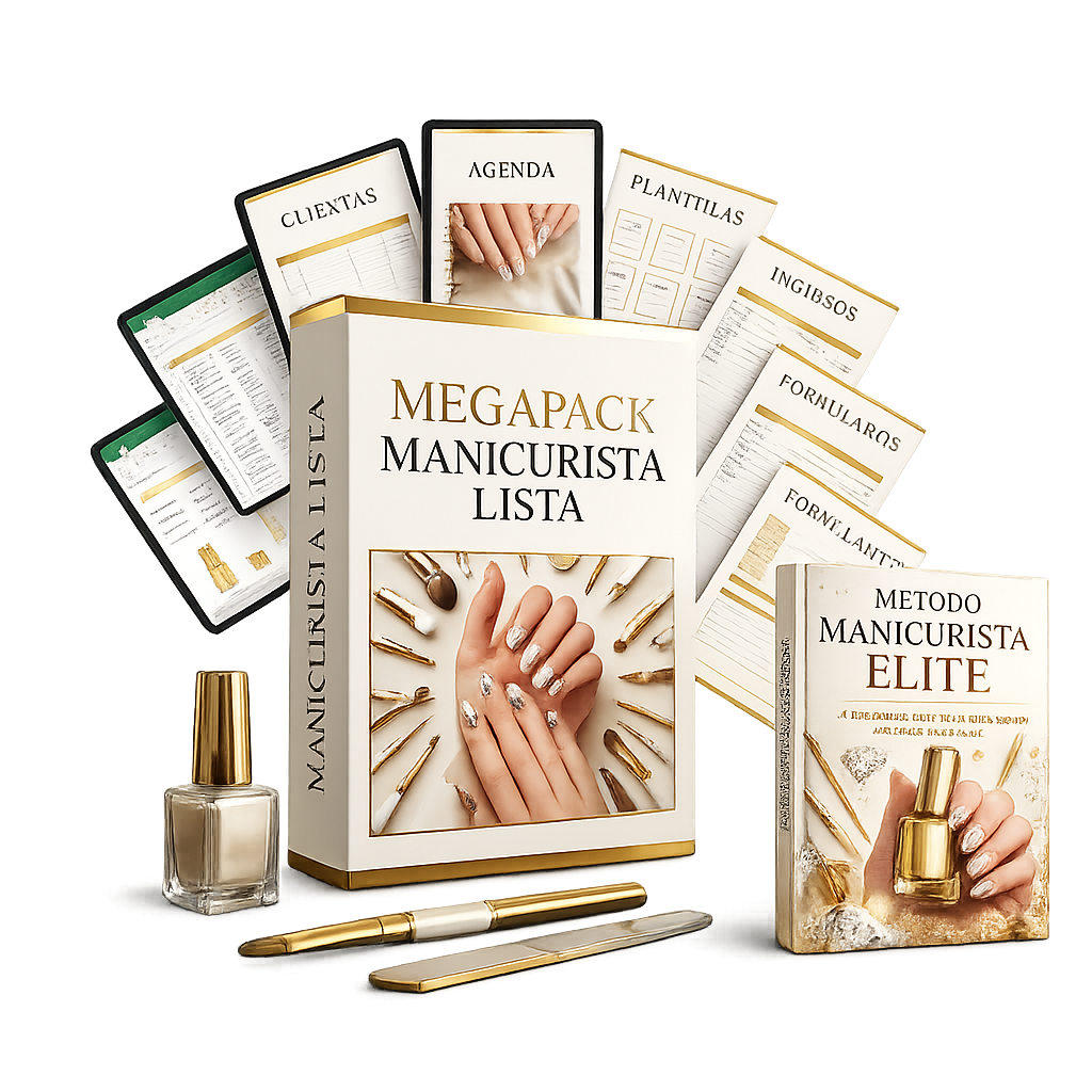 MegaPack Manicurista Lista + Método Elite